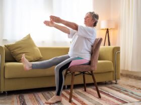 yoga sur chaise